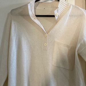 Worn once tags removed CASHMERE EVERLANE SWEATER.